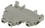 TERMINAL BLOCK, DIN RAIL, 4POS, 12AWG