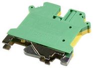 TERMINAL BLOCK, DIN RAIL, 2POS, 16AWG