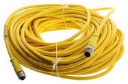 SENSOR CORD, 5P M12 RCPT-PLUG, 30M