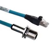 SENSOR CORD, 4P M12 RCPT-RJ45 PLUG, 2M