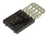 CONNECTOR, RCPT, 8POS, 1ROW, 2.54MM