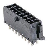 CONNECTOR, HEADER, 16POS, 2ROW, 3MM