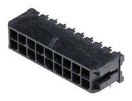 CONNECTOR, HEADER, 18POS, 2ROW, 3MM