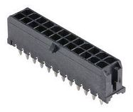 CONNECTOR, HEADER, 24POS, 2ROW, 3MM