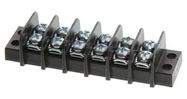 TERMINAL BLOCK, BARRIER, 6WAYS, 14AWG