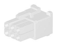 CONNECTOR HOUSING, RCPT, 6POS