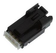 CONNECTOR HOUSING, RCPT, 4POS, 2.54MM