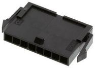 CONNECTOR HOUSING, PLUG, 8POS