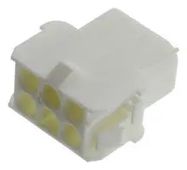 CONNECTOR HOUSING, RCPT, 6POS