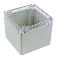 SMALL ENCLOSURE, PC, GREY/CLEAR