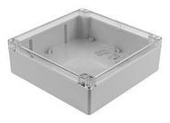 SMALL ENCLOSURE, PC, GREY/CLEAR