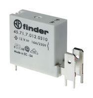 POWER RELAY, SPST-NO, 12VDC, 16A, THT