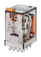 POWER RELAY, 4PDT, 24VDC, 7A, SOCKET