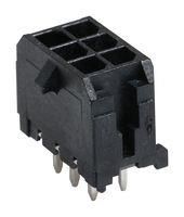 WTB CONNECTOR, HEADER, 6POS, 2ROW, 3MM