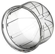 LED LENS, DOME, PC, CLEAR, 80MM