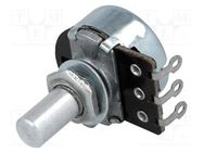 Potentiometer: shaft; single turn; 2.2kΩ; 200mW; ±20%; on panel TELPOD