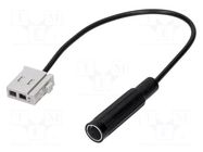 Cable; Car brand: Subaru; DIN; Features: for radio installation 4CARMEDIA