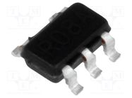 IC: voltage regulator; LDO,linear,fixed; 3.3V; 0.15A; SOT23-5; SMD TAEJIN TECHNOLOGY / HTC Korea