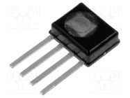 Sensor: humidity; digital; 0÷100%RH; 2.3÷5.5VDC; SIP4; OUT: I2C HONEYWELL