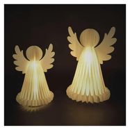 Paper LED engels with stand, 28/38 cm, indoor, EMOS