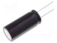 Capacitor: electrolytic; THT; 12uF; 400VDC; Ø10x20mm; Pitch: 5mm NICHICON