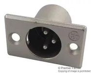 PLUG, XLR, PANEL, 3POLE