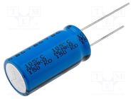 Capacitor: electrolytic; low ESR; THT; 1000uF; 63VDC; Ø16x31mm VISHAY