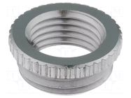 Thread adapter; Int.thread: PG7; Ext.thread: M16; brass LAPP