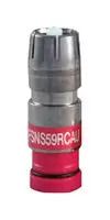 RG59 RCA COAX COMPRESSION CONN, PLUG/RED