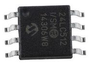 SERIAL EEPROM, 512KBIT, 400KHZ, SOIC-8