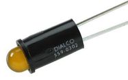 PANEL MOUNT INDICATOR, LED, 6.35MM, YELLOW, 5V