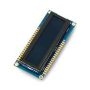 LCD display 2x16 characters RGB negative + connectors - Adafruit 399
