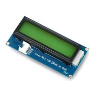 Grove - LCD display v2.0 2x16 characters with backlight (Black on Red)
