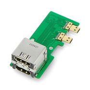 Board with microHDMI - HDMI adapter for Raspberry Pi 4B/5 - Uctronics U6129