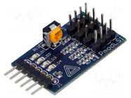 Pmod module; prototype board; Comp: LMV324MT,NL27WZ14-DF DIGILENT