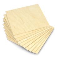 Birch plywood - 3mm - format 110x120mm - 10pcs.