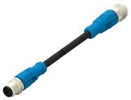 SENSOR CORD, 5P M12 PLUG-M12 RCPT, 19.7"