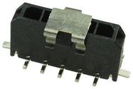 CONNECTOR, HEADER, 5POS, 1ROW, 3MM