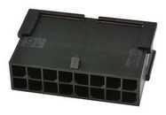 CONNECTOR HOUSING, PLUG, 16POS