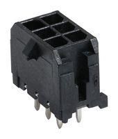 CONNECTOR, HEADER, 6POS, 2ROW, 3MM