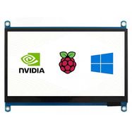Touch screen H - capacitive LCD IPS 7'' V4.1 1024x600px HDMI + USB for Raspberry Pi 4B/3B+/3B/Zero - Waveshare 14628
