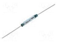 Reed switch; Range: 10÷15AT; Pswitch: 10W; Ø2.2x14mm; 0.5A; PCB,THT MEDER