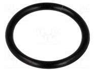 O-ring gasket; NBR caoutchouc; Thk: 1.5mm; Øint: 13mm; M16; black 