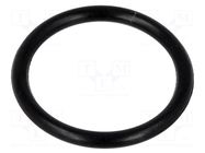 O-ring gasket; NBR caoutchouc; Thk: 1.5mm; Øint: 13mm; M16; black HELUKABEL