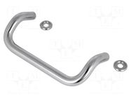Holder; chromium plated steel; chromium plated; H: 47mm; Ø: 10mm ELESA+GANTER