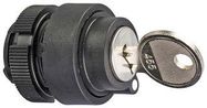 ACTUATOR, KEY OP SELECTOR SWITCH, BLACK