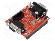 Dev.kit: Microchip AVR; Components: AT90CAN128; prototype board OLIMEX