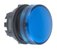 PILOT LIGHT HEAD, BLUE, ROUND, 22MM