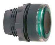 SWITCH ACTUATOR, PUSHBUTTON, GREEN