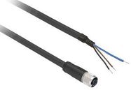 SENSOR CORD, M8 3P RCPT-FREE END, 10M